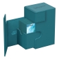 Preview: Ultimate Guard Flip`n`Tray 80+ XenoSkin Monocolor Petrolblau